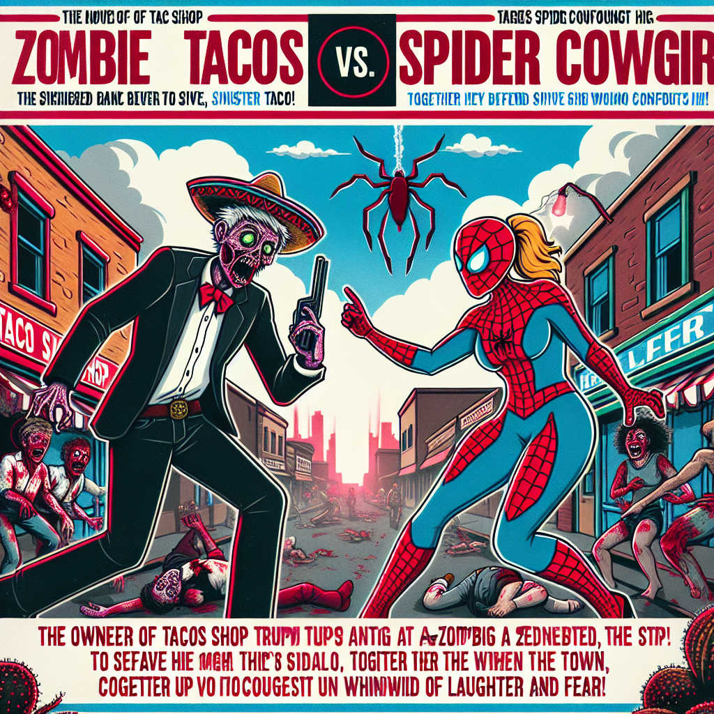 ゾンビタコス vs スパイダー・カウガール